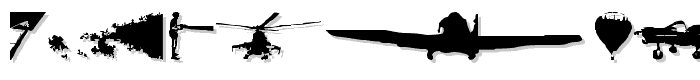 letiskovy flashtrace font